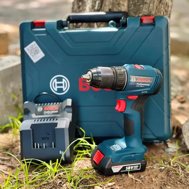 Bosch GSR 185-LI Máy khoan vặn vít dùng pin 18V