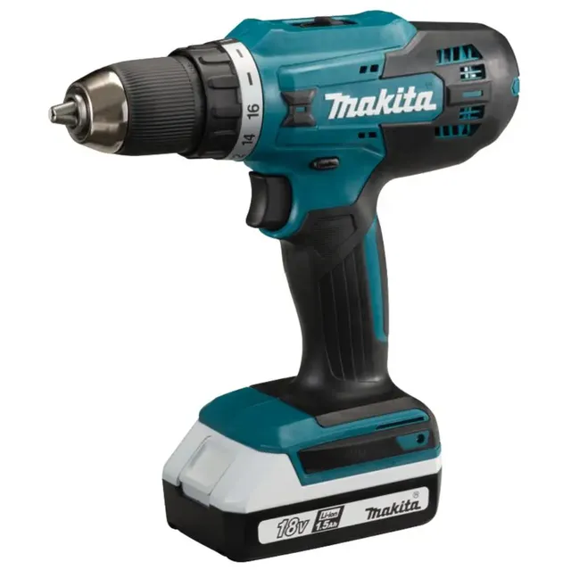 Makita M6901DWEB Máy bắt vít dùng pin((bl1815g*2+dc18wa) (kèm 02 pin 2.0ah + sạc)