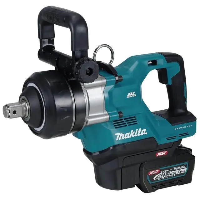 Máy Siết Bu Lông Dùng Pin(25.4MM/CỐT NGẮN/BL)(40V MAX) – Makita TW009GT201 (Kèm 2 Pin, 1 Sạc)