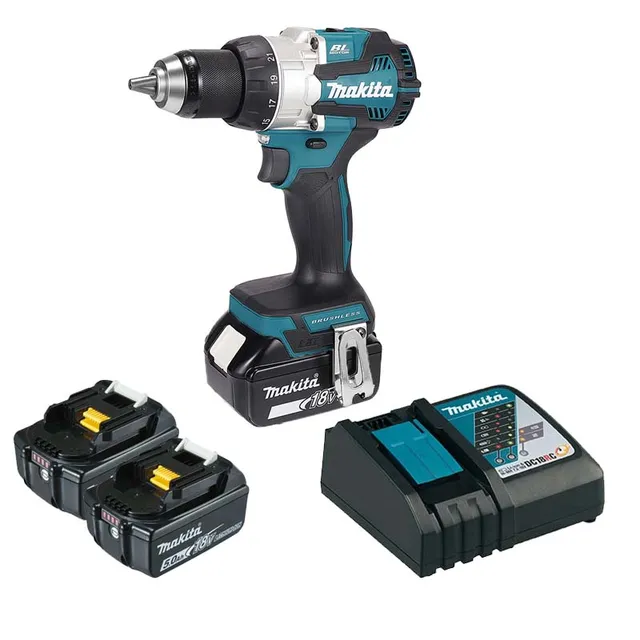 MÁY KHOAN BÚA, VẶN VÍT DÙNG PIN (BL)(18V) MAKITA DHP489Z (Không kèm pin, sạc)