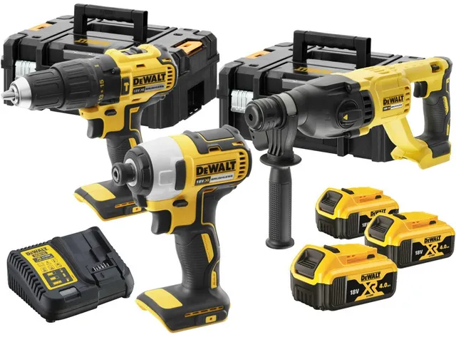 Dewalt DCK369M3T Combo máy DCD778 + DCF887 + DCH133