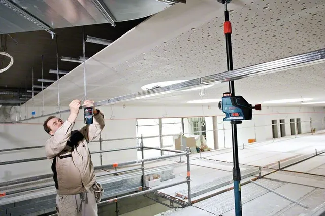 Bosch Thiết bị nhận tia laser xanh, đỏ LR 7