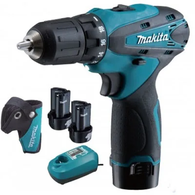 Makita DF330DWE Máy khoan và vặn vít dùng pin(10.8v) (kèm 02 pin 1.5ah + sạc)