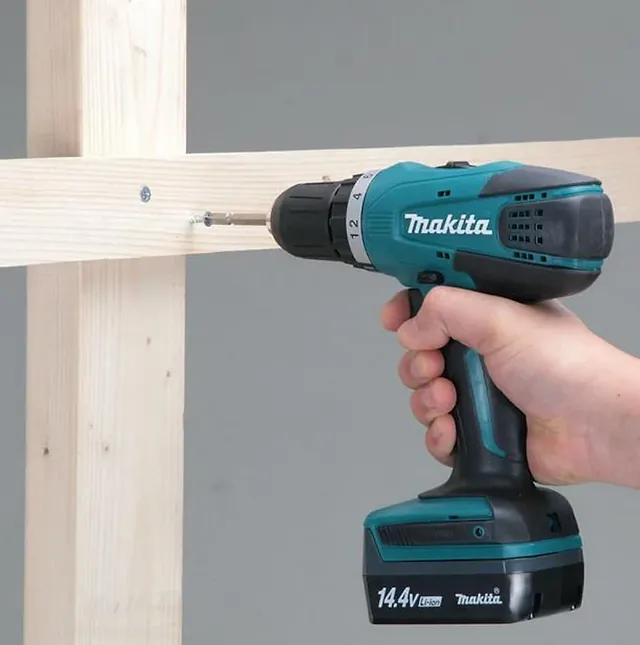 Makita DF347DZ Máy khoan và vặn vít dùng pin(14.4v) (không kèm pin sạc)