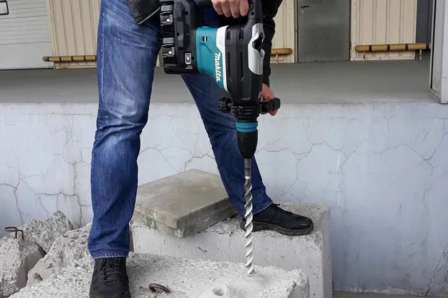 Makita DHR400ZKUN Máy khoan bê tông dùng pin (không kèm pin sạc)