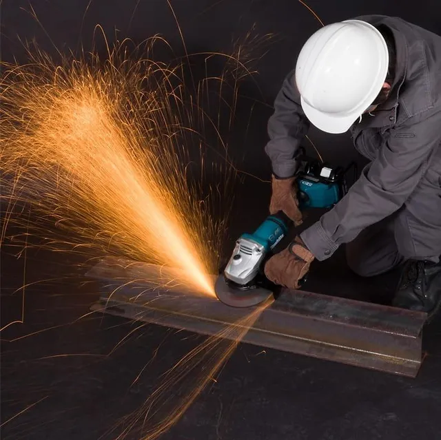 Makita DGA700Z Máy mài góc dùng pin(180mm/công tắc bóp/ (không kèm pin sạc)
