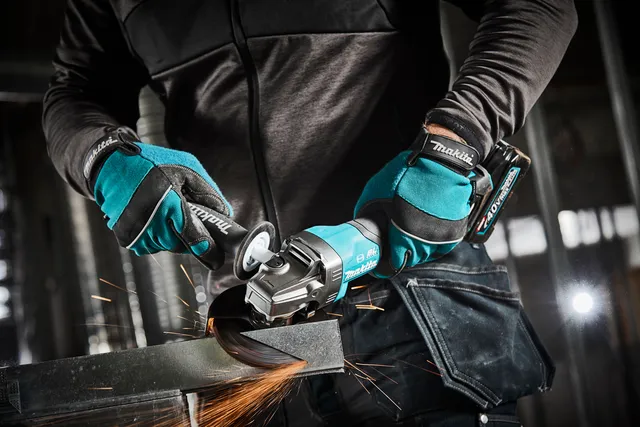 Makita GA013GZ Máy mài góc dùng pin(125mm/công tắc bóp/ (không kèm pin sạc)