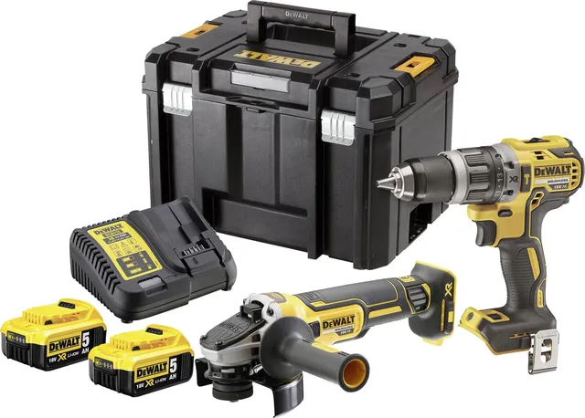 Dewalt DCK2080P2T Combo máy DCD796 + DCG405