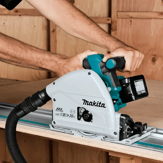 Makita DSP601ZU Máy cưa đĩa cắt sâu dùng pin(165mm/aws/ (không kèm pin sạc)