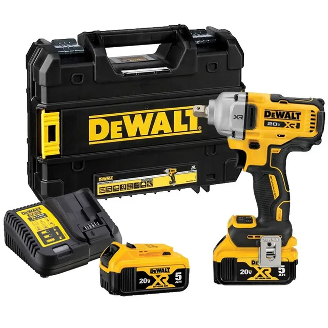 Dewalt DCF892P2 Máy Siết Bulong Cầm Tay  (Kèm 02 Pin 5.0 + Sạc)
