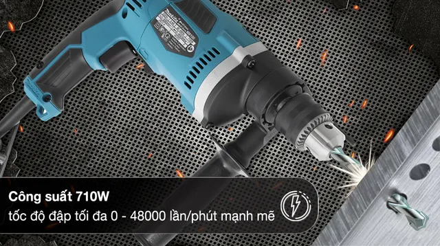 Makita M8100B Máy khoan búa(16mm)