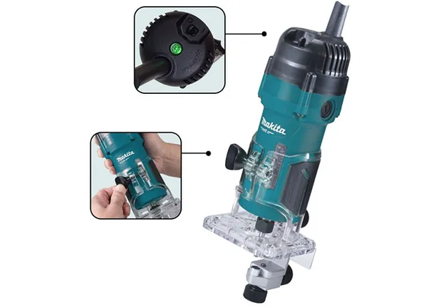 Makita M3702B Máy đánh cạnh(6,35mm/1/4")