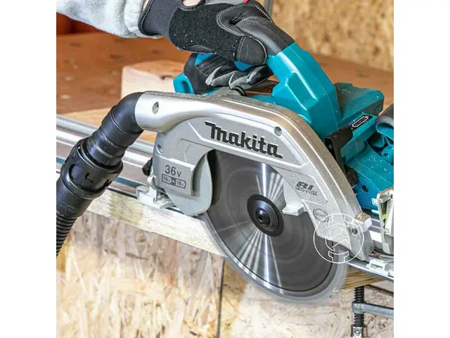 Makita DHS900PT2 Máy cưa đĩa dùng pin(235mm/aws/bl)(18vx2 (kèm 02 pin 5.0 + sạc nhanh)