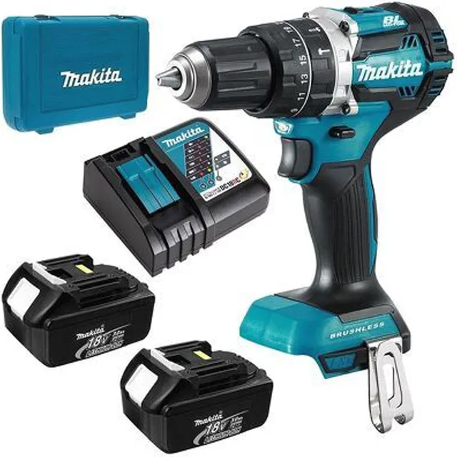 Makita DDF484RTE Máy khoan và vặn vít dùng pin(bl)(18v) (kèm 02 pin 5.0 + sạc nhanh)