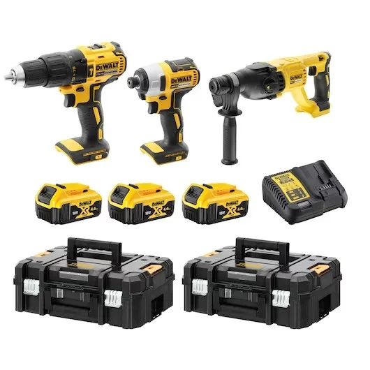 Dewalt DCK372M2T Combo máy DCD777 + DCF787 + DCH133