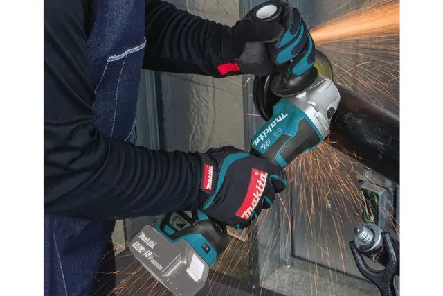 Makita DGA518Z Máy mài góc dùng pin(125mm/công tắc bóp/ (không kèm pin sạc)