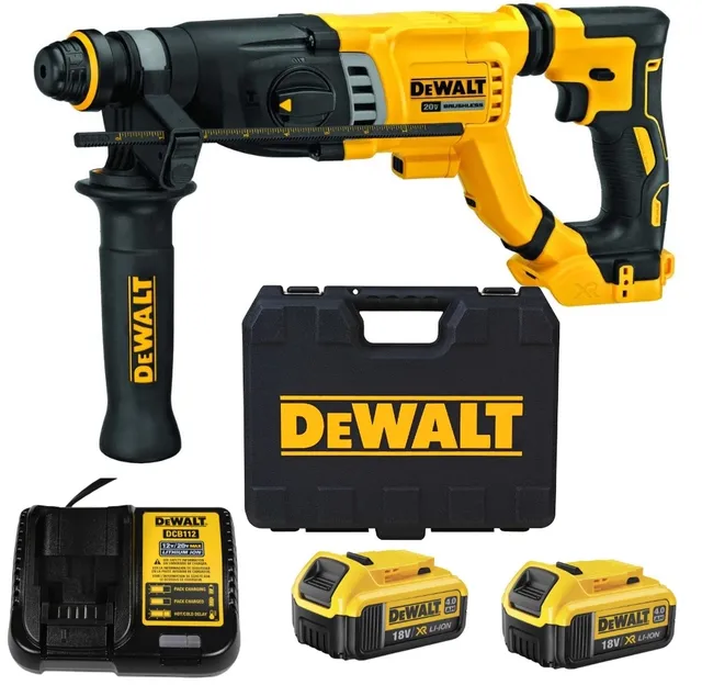 Dewalt DCH263M2 Máy Khoan Động Lực Dùng Pin  (Kèm 02 Pin 4.0 + Sạc)