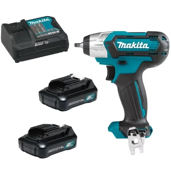 Makita TW060DSYE Máy siết bu lông dùng pin(6.35mm) (kèm 02 pin 1.5ah + sạc)