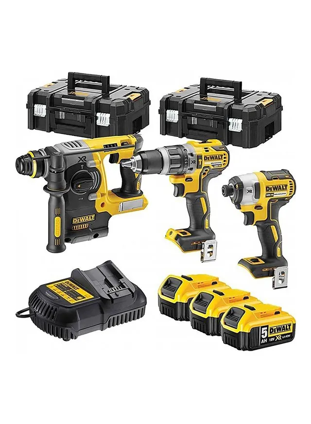 Dewalt DCK368P3T Combo máy DCD796 + DCF887 + DCH273