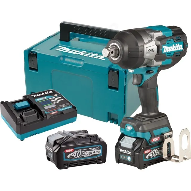 Makita TW001GM201 Máy siết bu lông dùng pin(19mm/bl)(40v m (kèm 02 pin 4.0ah + sạc nhanh)